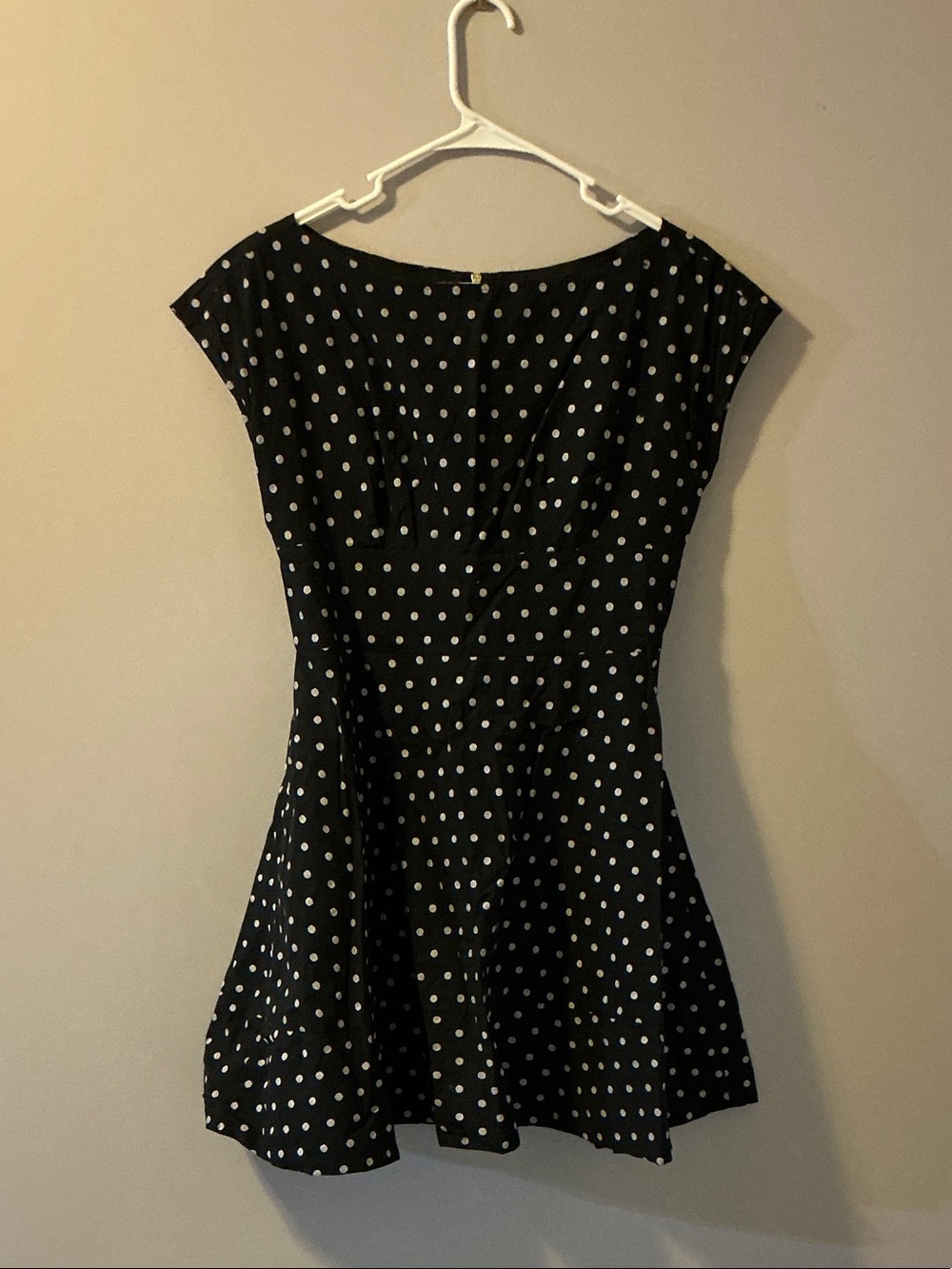 kate spade Black and White Polka Dot Mini Dress